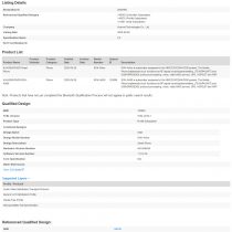 Huawei Mate 40 Bluetooth SIG certification