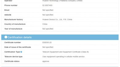 Huawei Mate 40 Pro Got NBTC Certification