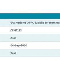 Oppo A53s GCF certification