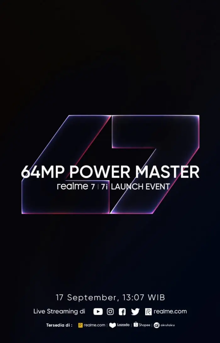 Realme 7i Launch Event
