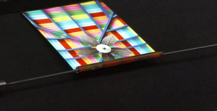 BOE's world's first 5 mm outward-folding flexible display achieves mass production