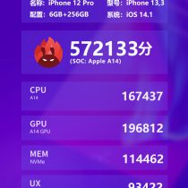 iPhone 12 Pro Benchmark Scores