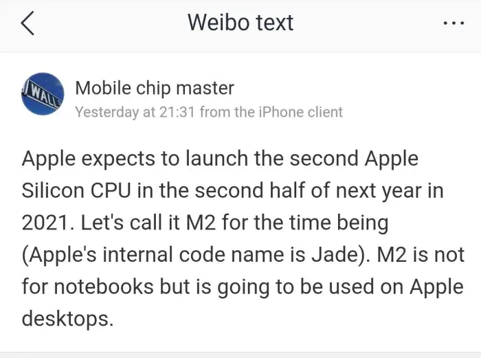 Apple M2
