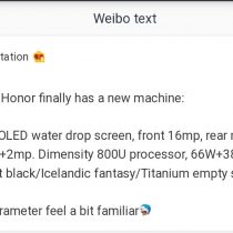 Honor V40 Specs