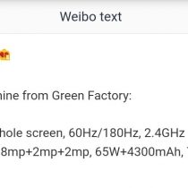 Oppo Mysterious Device Specs