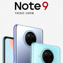 Redmi Note 9 series launch poster