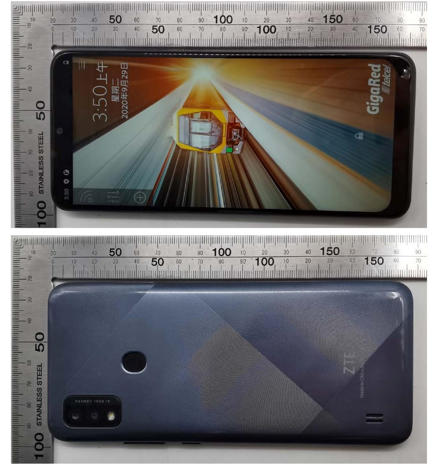 ZTE Blade A51 spotted on FCC with live photos