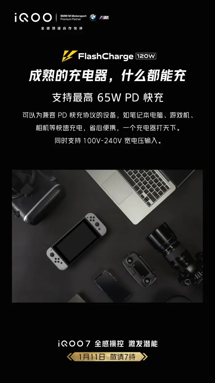 65W PD charging