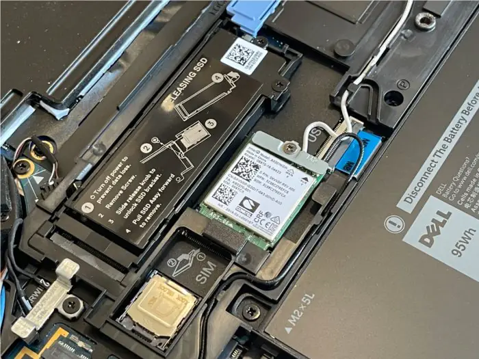 Dell Precision 7750 wireless network card