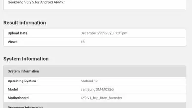 Galaxy M02 Core Geekbench