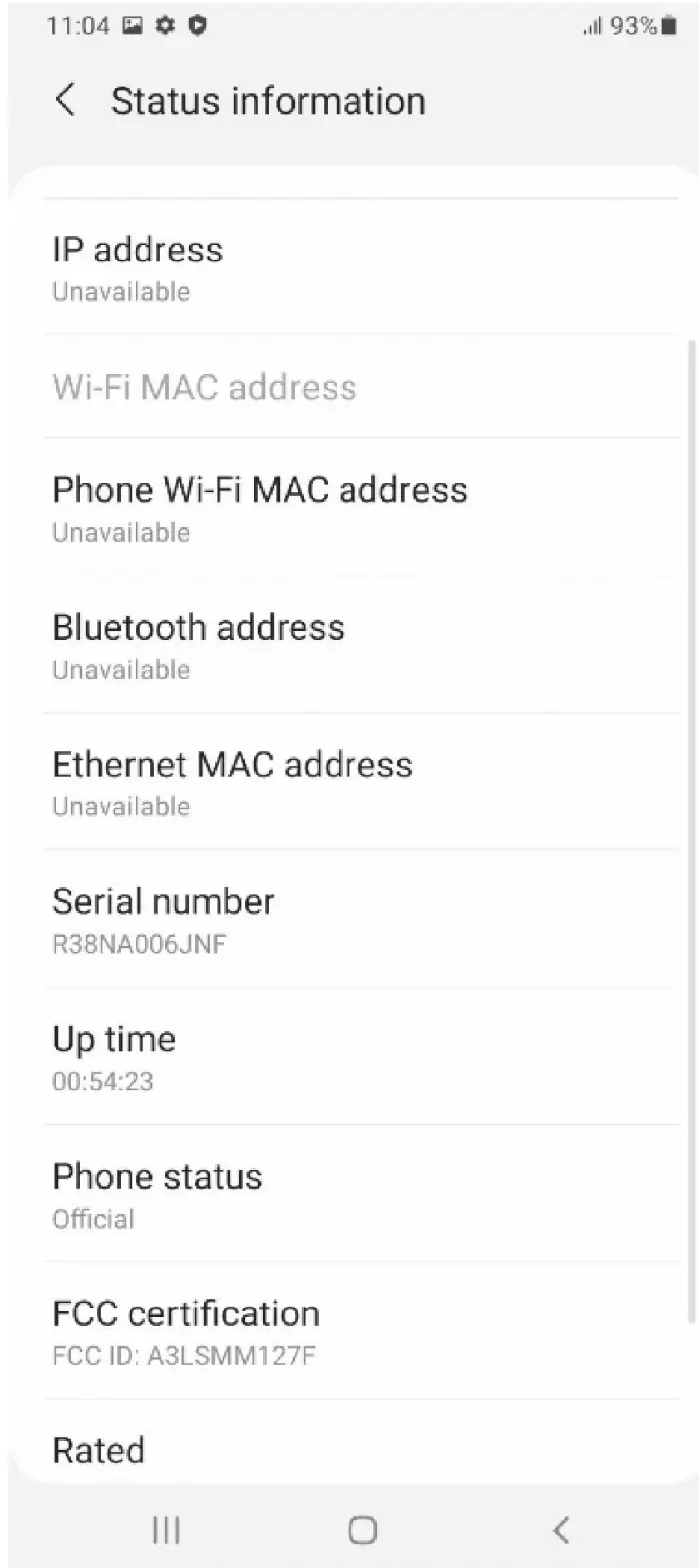 Galaxy M12 Live Screenshot