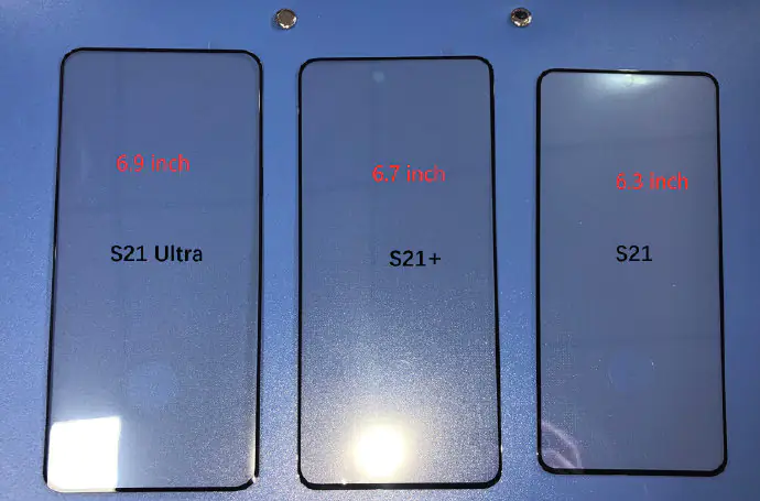 Galaxy S21 series screen protectors