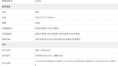 Nova8 Pro 5G Specs