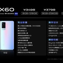 Vivo X60 Specs