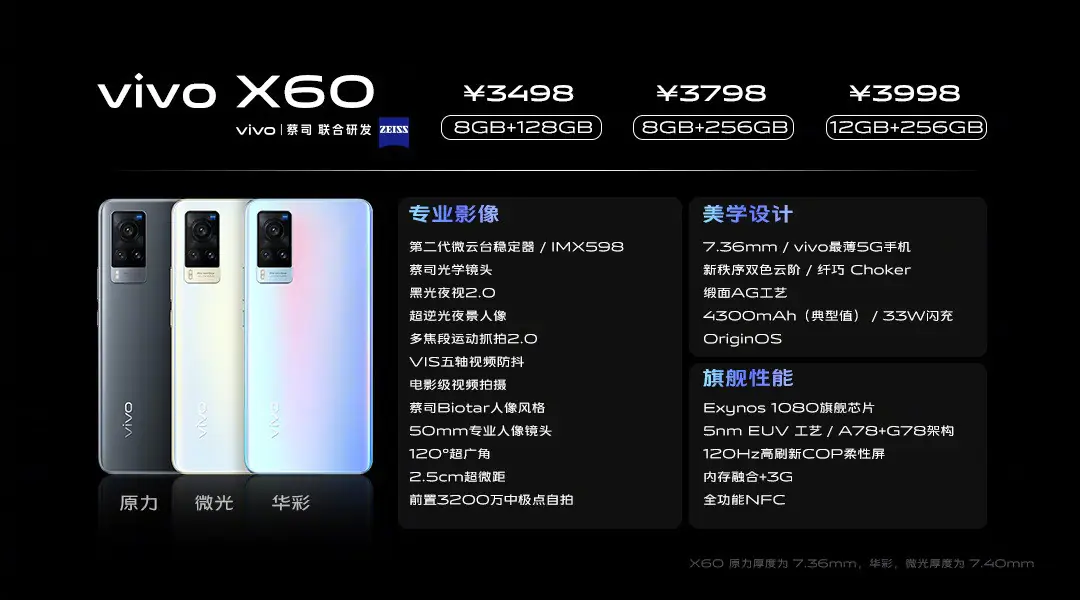 Vivo X60 and X60 Pro launched - MyFixGuide