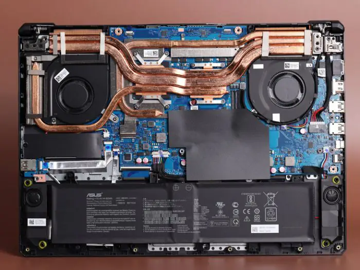 Asus TUF Gaming A15 FA506QR internal picture