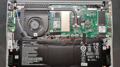 Acer Swift 3 SF314-42 internal structure