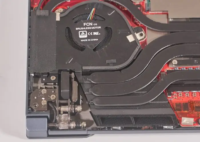 Asus ROG GX550LXS cooling system