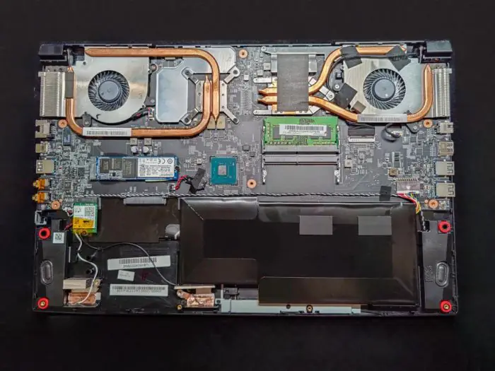 MSI GF75 Thin internal picture