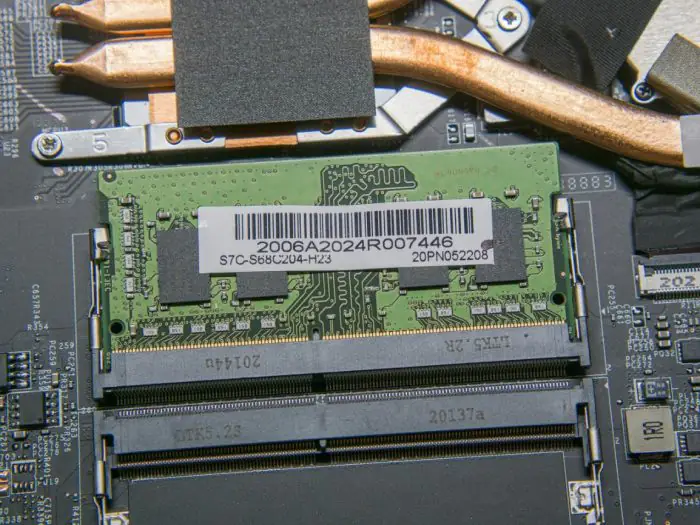 MSI GF75 Thin RAM