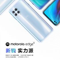 Motorola Edge S Launch Poster