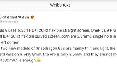 OnePlus 9 series display specs