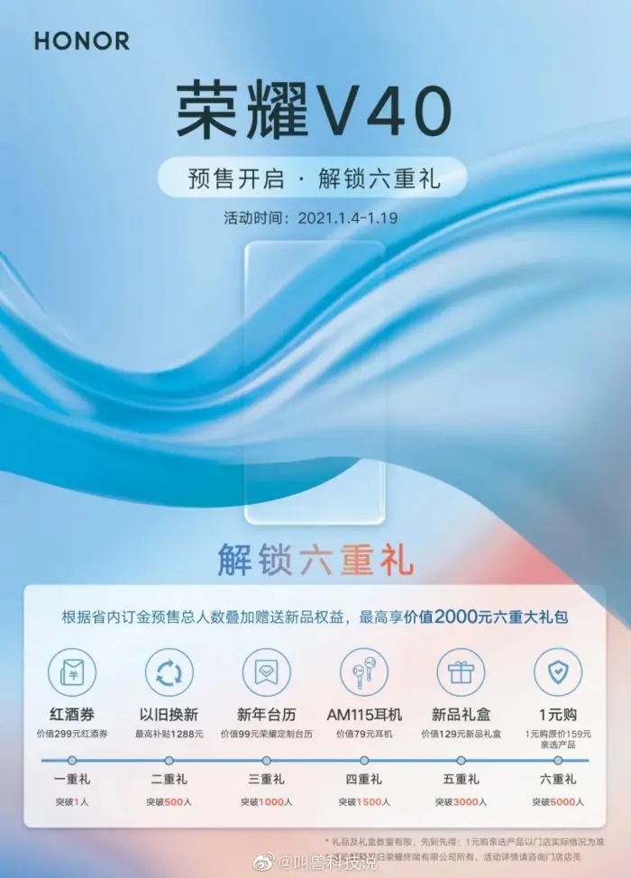Honor V40