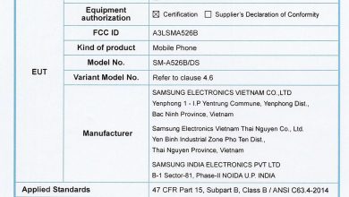 Galaxy A52 5G FCC