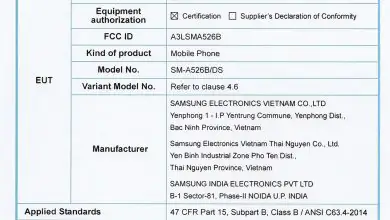 Galaxy A52 5G FCC certification