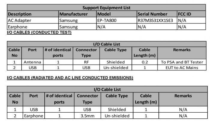 Galaxy A52 5G FCC 1