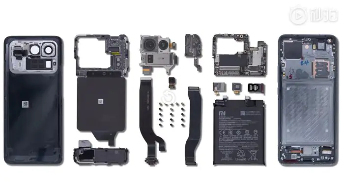 Xiaomi 11 Ultra components