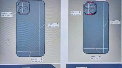 iPhone 13 mini CAD renders