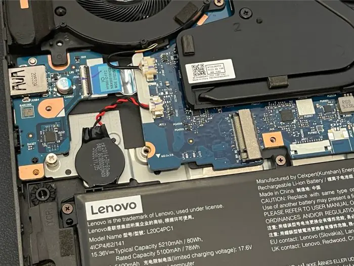 Lenovo Legion 5 Pro M.2 slot