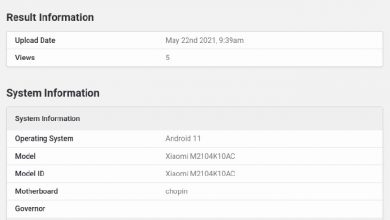 Redmi New Model Geekbench