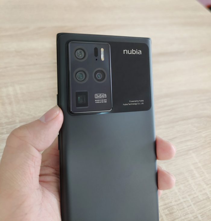 nubia z30 pro back side