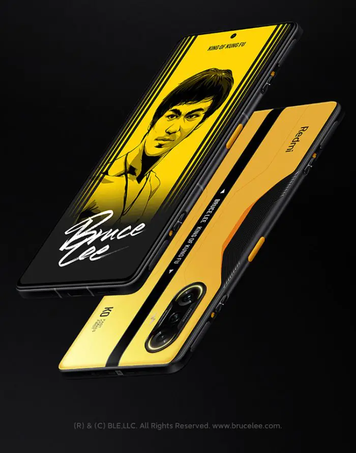 Redmi K40 Bruce Lee Special Edition