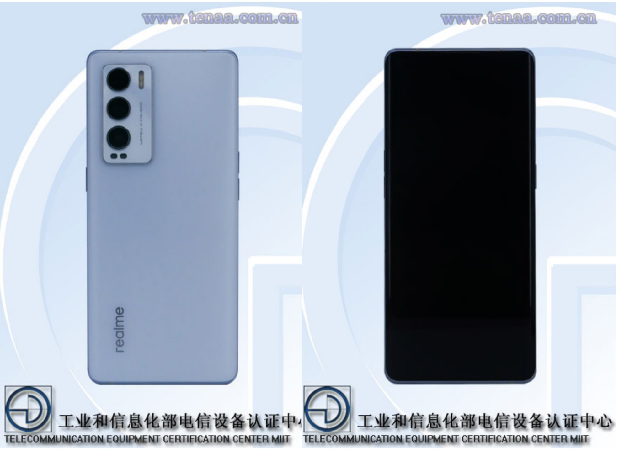 Realme RMX3366 listed on TENAA with images and full specifications