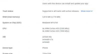 Galaxy A03s specs