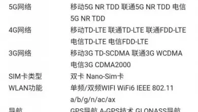 Xiaomi MIX 4 specifications