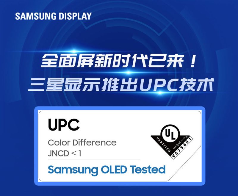 Samsung explains the UPC Technology in the Galaxy Z Fold3