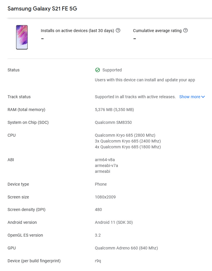 Moto G Play (2021) leaks through Google Play Console listing