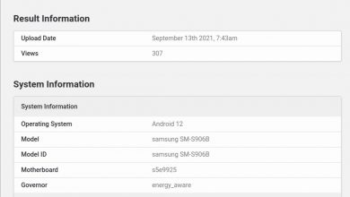 Galaxy S22+ Geekbench