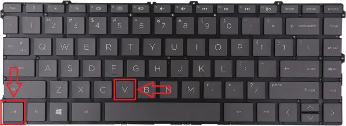 Shortcut keys