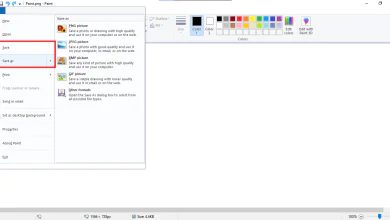 Paint Image Saving