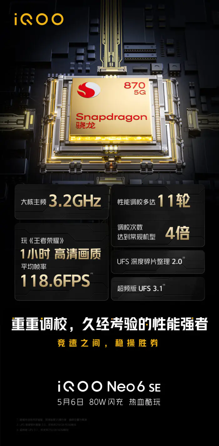 iQOO Neo6 SE chipset
