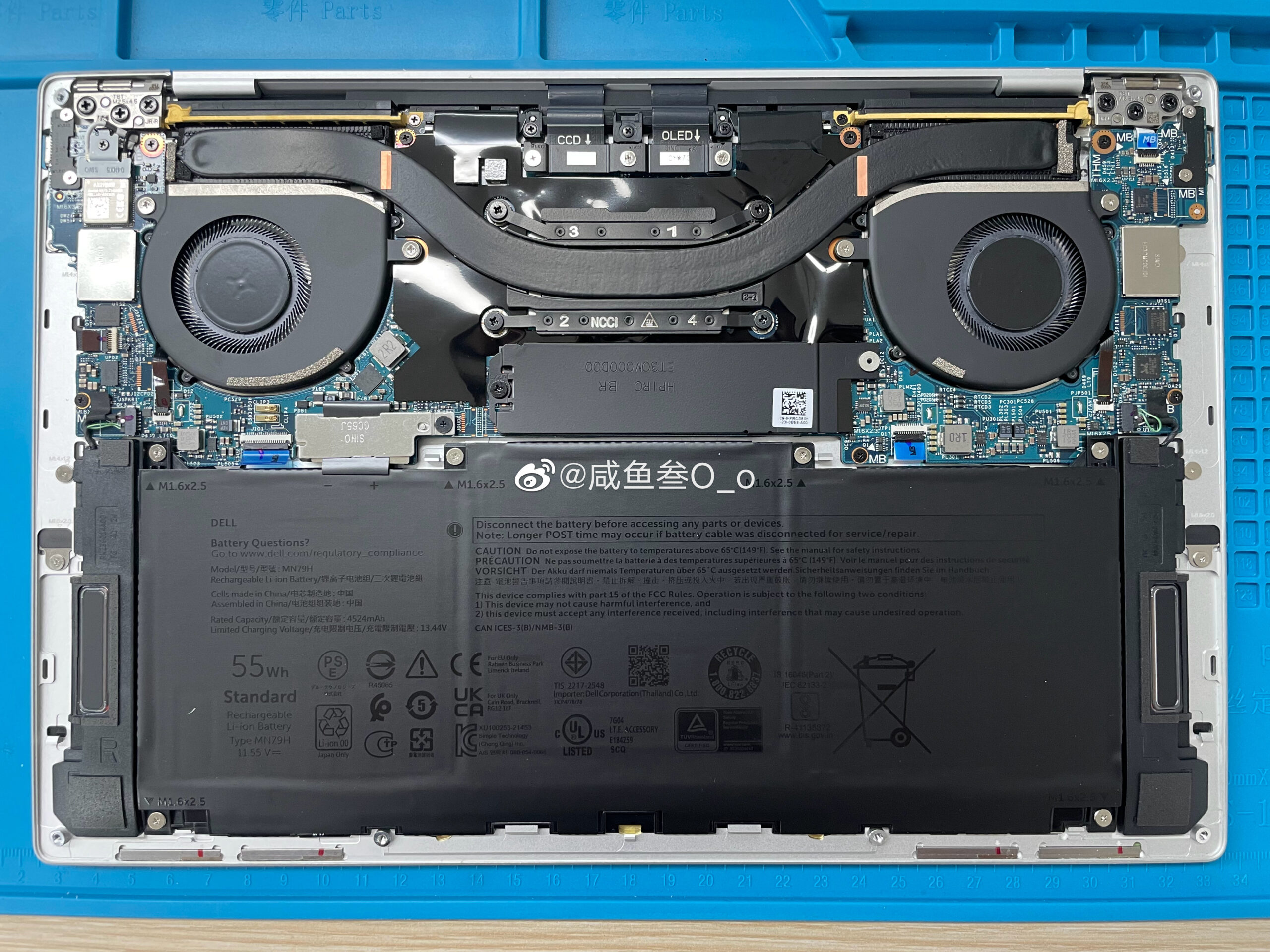 Dell XPS 13 Plus (XPS 9320) Disassembly, RAM and SSD Upgrade Options