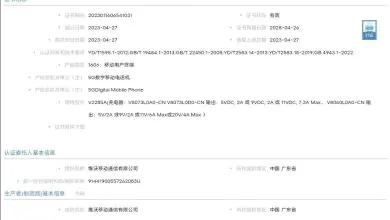 Vivo S17e 3C certification