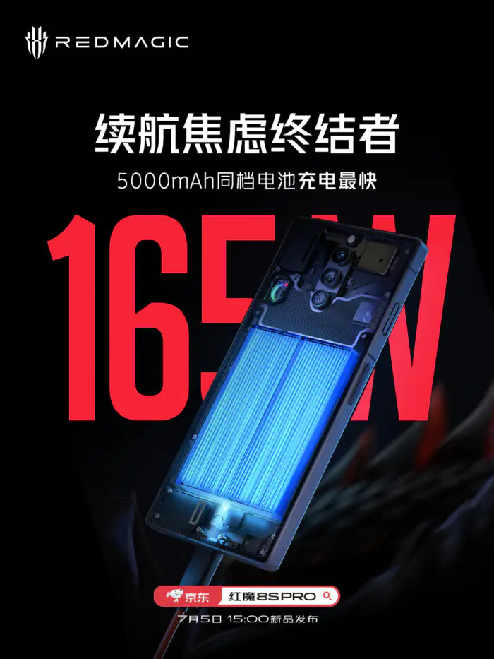 RedMagic 8S Pro Charging