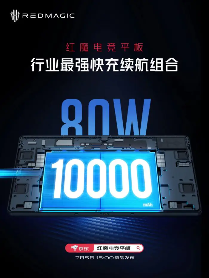 RedMagic Tablet Battery and Charging