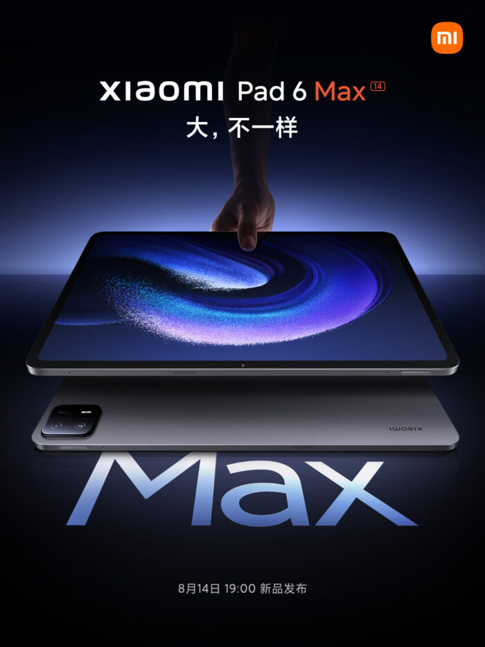Mi Pad 6 Max 14 Launch Poster